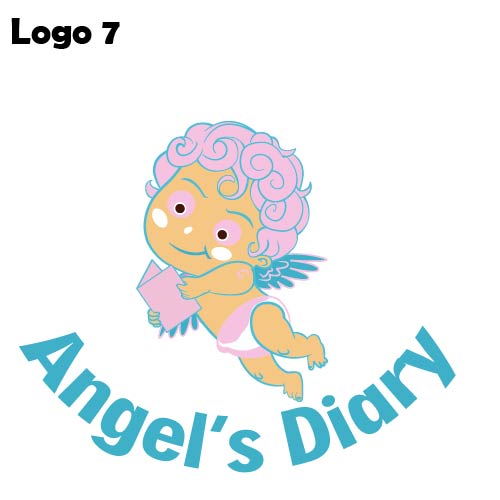 logo angel baby